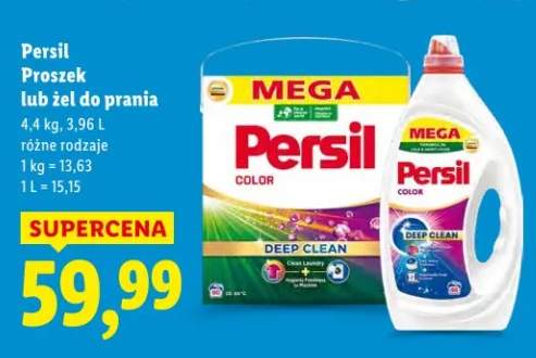 Proszek lub żel do prania