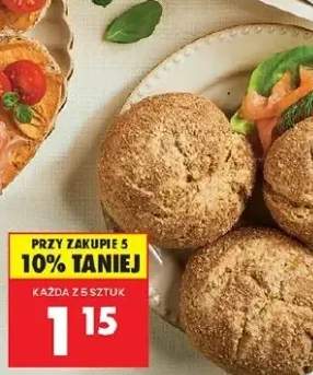 Bułka śniadaniowa pełnoziarnista