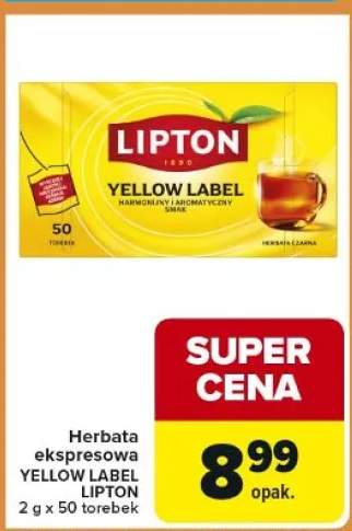 Herbata ekspresowa Yellow Label