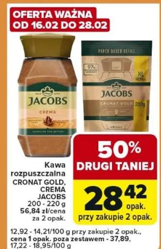 Kawa rozpuszczalna Cronat Gold, Crema