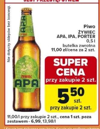 Piwo Żywiec APA, IPA, Porter