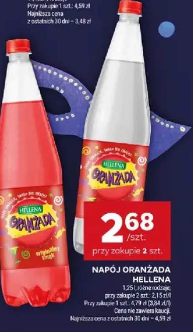 Napój oranżada Hellena