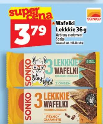 Wafelki lekkkie 36g