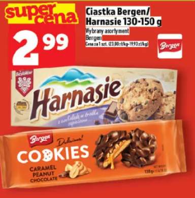 Ciastka bergen/harnasie 130-150g