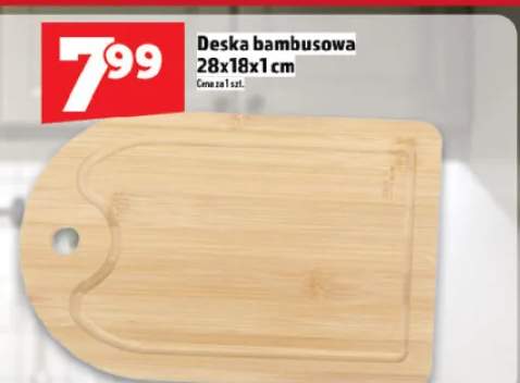 Deska bambusowa 28x18x1 cm