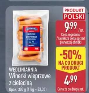 Winerki wieprzowe z cielęcina
