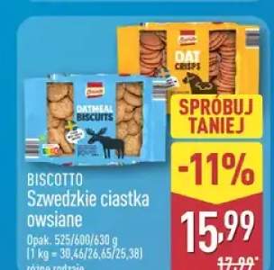Szwedzkie ciastka owsiane