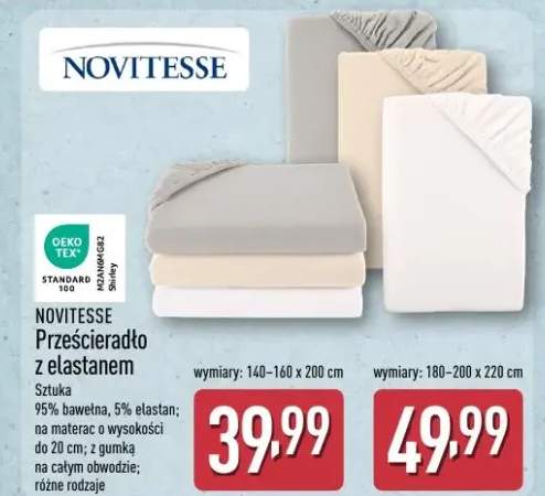 Prześcieradło z elastanem