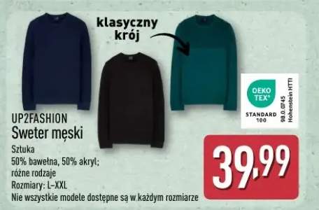 Sweter męski sztuka