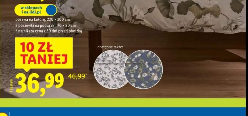 Pościel z mikrowłókna satynowego 220x200cm