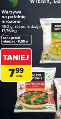 Warzywa na patelnię mrożone różne rodzaje