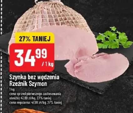 Szynka bez wędzenia Rzeźnik Szymon