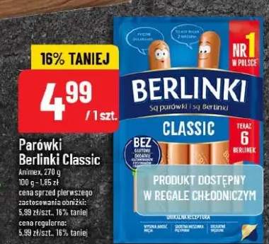 Parówki Berlinki Classic