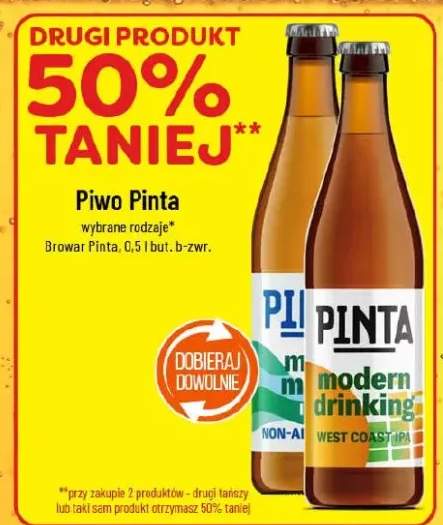 Piwo Pinta wybrane rodzaje