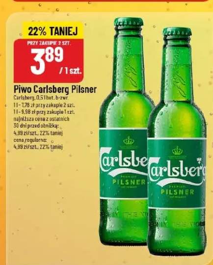 Piwo Carlsberg Pilsner
