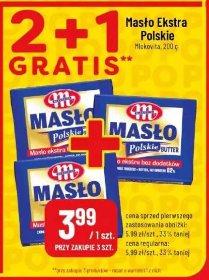 Masło ekstra polskie