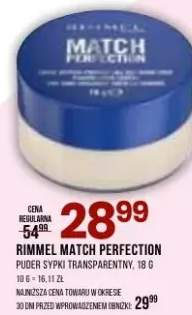 Puder sypki transparentny Match Perfection