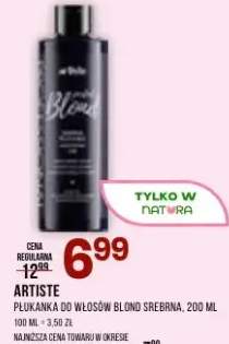 Płukanka do włosów blond srebrzystą