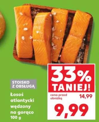 Łosoś atlantycki wędzony na gorąco