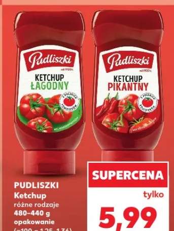 Ketchup różne rodzaje