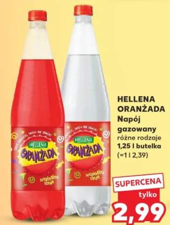 Napój gazowany różne rodzaje