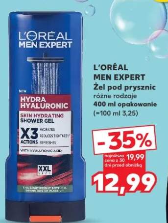 Żel pod prysznic Hydra Hyaluronic różne rodzaje