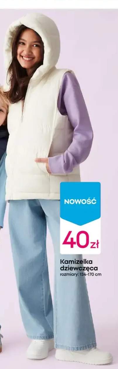 Kamizelka dziewczęca r. 134-170