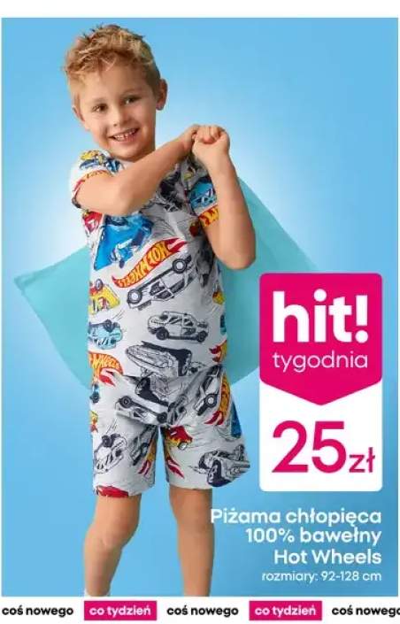 Piżama chłopięca 100% bawełny 