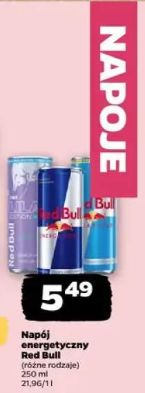 Napój energetyczny, różne rodzaje