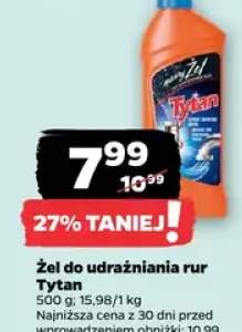 Żel do udrażniania rur 500 g