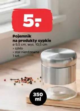 Pojemnik na produkty sypkie