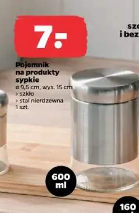 Pojemnik na produkty sypkie