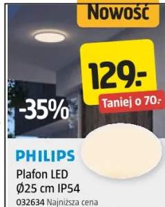 Plafon LED Ø25 cm IP54 PHILIPS