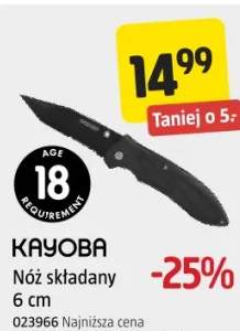 Nóż składany 6 cm KAYOBA