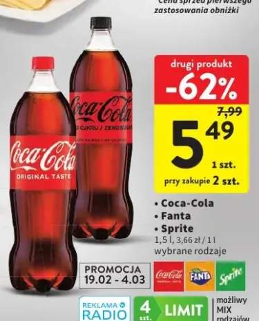 Napój gazowany Coca-Cola