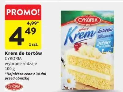 Krem do tortów wybrane rodzaje