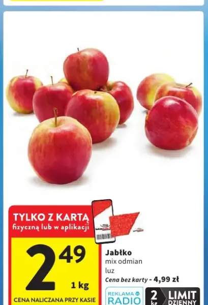 Jabłko mix odmian luz