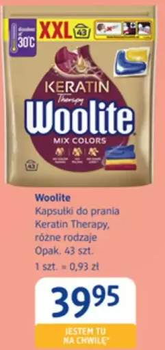 Kapsułki do prania Keratin Therapy, różne rodzaje