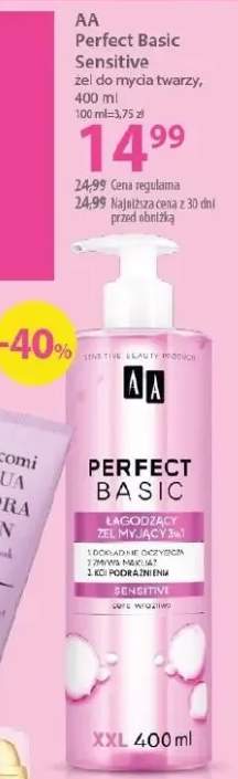 Żel do mycia twarzy Perfect Basic Sensitive