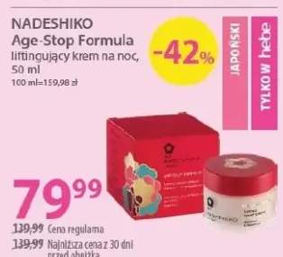 Liftingujący krem na noc Age-Stop Formula