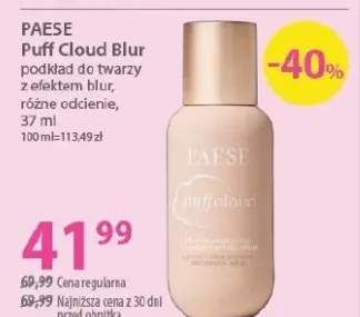 Podkład do twarzy z efektem blur, różne odcienie Puff Cloud Blur