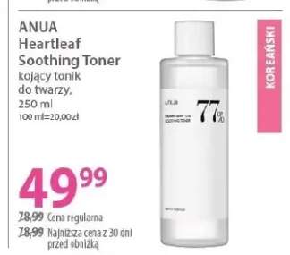 Heartleaf Soothing Toner kojący tonik do twarzy
