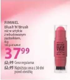 Blush'N'Brush róż do policzków z wbudowanym pędzelkiem