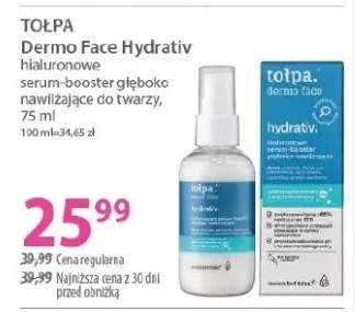 Serum hialuronowe serum-booster głęboko nawilżające do twarzy