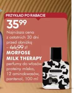Perfumy do włosów proteiny mleka