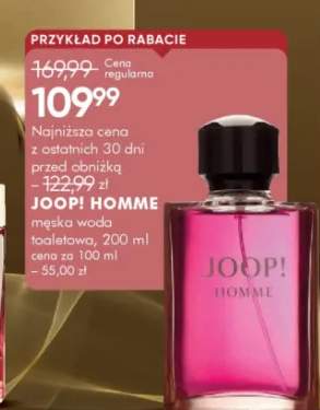 Woda toaletowa męska Homme