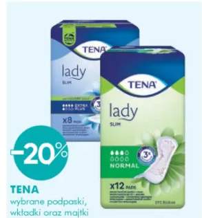 Podpaski, wkładki oraz majtki urologiczne