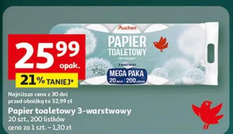 Papier toaletowy 3-warstwowy