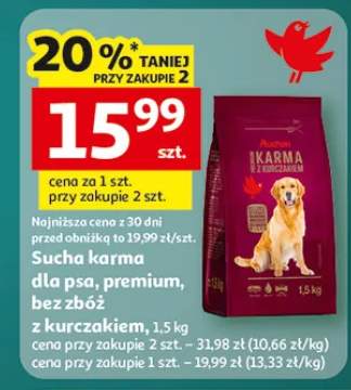 Sucha karma dla psa, premium, bez zbóż