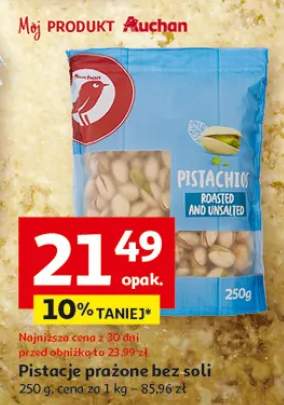 Pistacje prażone bez soli